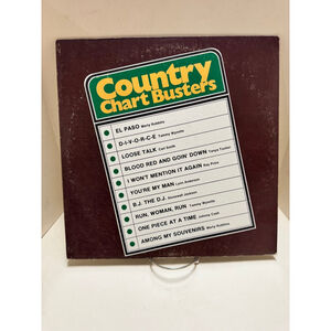1977 Columbia House Vinyl Record Country Chart Busters LP